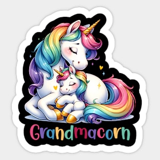 Grandmacorn Unicorn Mothers Day cool mothers day Sticker